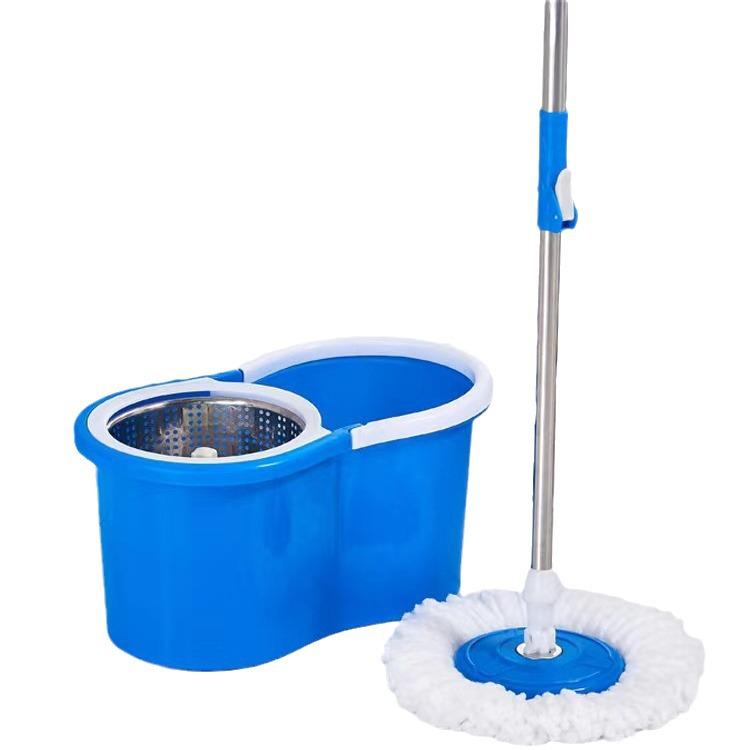 Dual-Drive Rotating Mop & Bucket Set - Hands-Free, Wet/Dry Use