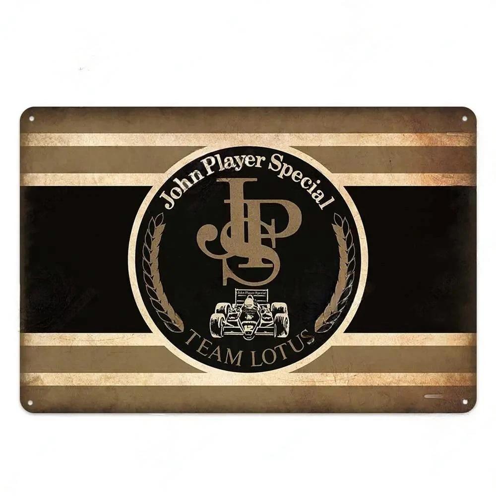 Vintage Racing Team Tin Sign Metal Signs Decorative Plaque For Garage Club Pub Bar Man Cave Farmhouse Decor Wall Decoration