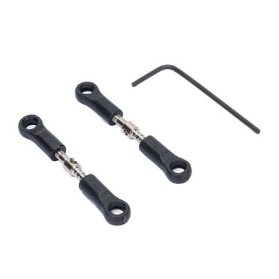 RC Car Steering Link Rod Metal Adjustable RC Car Steering Linkage Tie Rod for 16101 16101PRO 16102