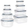 Food Containers With Lid And Seal 8 Pcs.