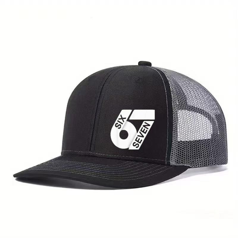 

1PC 67 standard mesh baseball cap, breathable all day, sweat free, suitable for street commuting, fashionable clothing