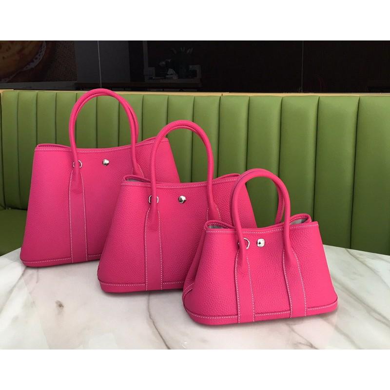 Layer Lychee Pattern Cowhide Garden Bag Fashionable Simple Large-capacity Portable Single-shoulder Diagonal Leather