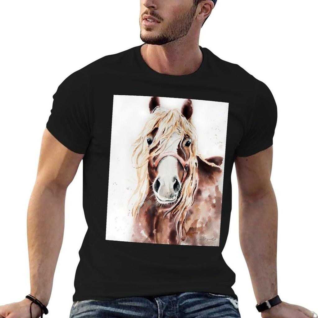 Horse Mare Power Tshirt T Shirts Cotton 100 G Unisex T Shirts For Unisex Printed T Shirts For Unisex Tshirt