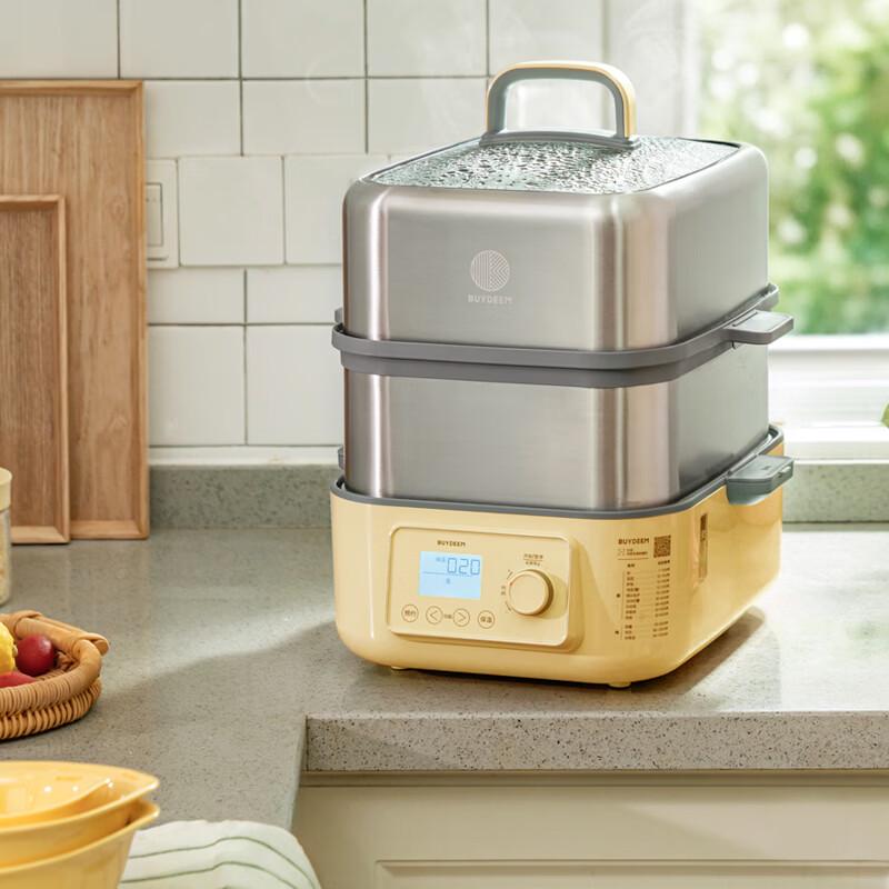 

Buydeem G68 Electric Steamer and Stew Cooker CN plug (adapter included) 14L