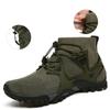 Slip-on Outdoor Sports On Foot Mountaineering Upstream Sneaker Plus Size Platform Mesh Surface Breathable Flyknit Shoes Men and Women