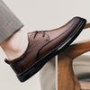 Fashion New Classic Business Men's Shoes Luxury elegant quality designer style Fashion Party Groom Wedding Genuine leather shoes
