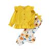 Kids' Long-Sleeve Top Set - Casual, Stylish & Versatile Children's Outfit