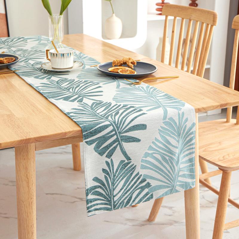 Double-sided Printing Table Runner Living Room Coffee Table Tablecloth Chinese Style Home Decoration
