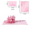 3D Fold Out Butterfly Flower Greeting Card Handmade High Quality Paper  Up Card for Graduation Business Holiday Gifts