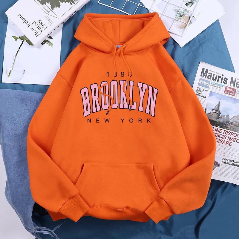 1898 Brooklyn New York Hoodies