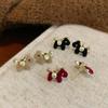 Unique Horse Shaped Flocking Earrings For Women Fashion Jewelry Comfortable Wear Accessories Stylish Gift Present