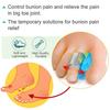 6 Paar Zehentrenner für überlappende Zehen Gel-Hammerzehenstrecker und Ballenzeh-Entlastungspads Silikon-Großzehenspreizer zur Hallux-Valgus-Korrektur
