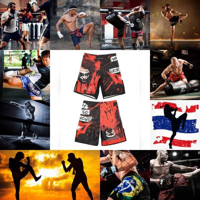 MMA Shorts Muay Thai Kickboxen Kampfsport Strand Fitnessstudio