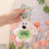 West Clothed Wear Highland White Terrier Dog Plush Toy Stuffed Animal Keychain