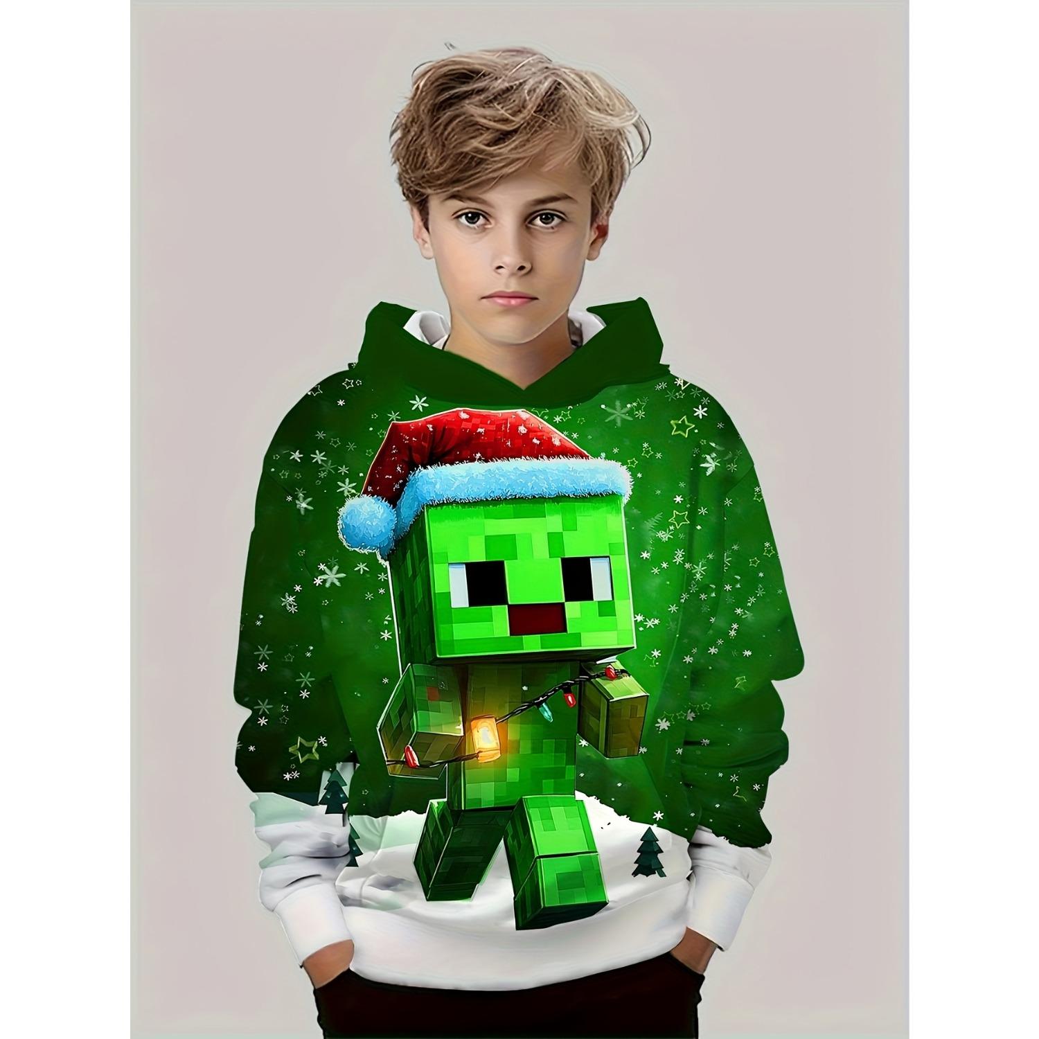 

Новые толстовки для мальчиков и девочек с 3D-принтами для комфортной осени и зимы, толстовки с длинным рукавом 13-14Y