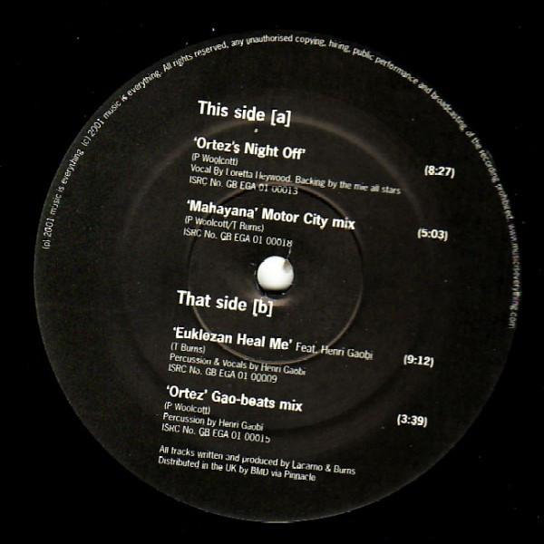 

12inch Record LACARNO & BURNS - The Deep Steppin Sampler MIE005 Music Is Everyt 2001 UK Dance & Electronica Used