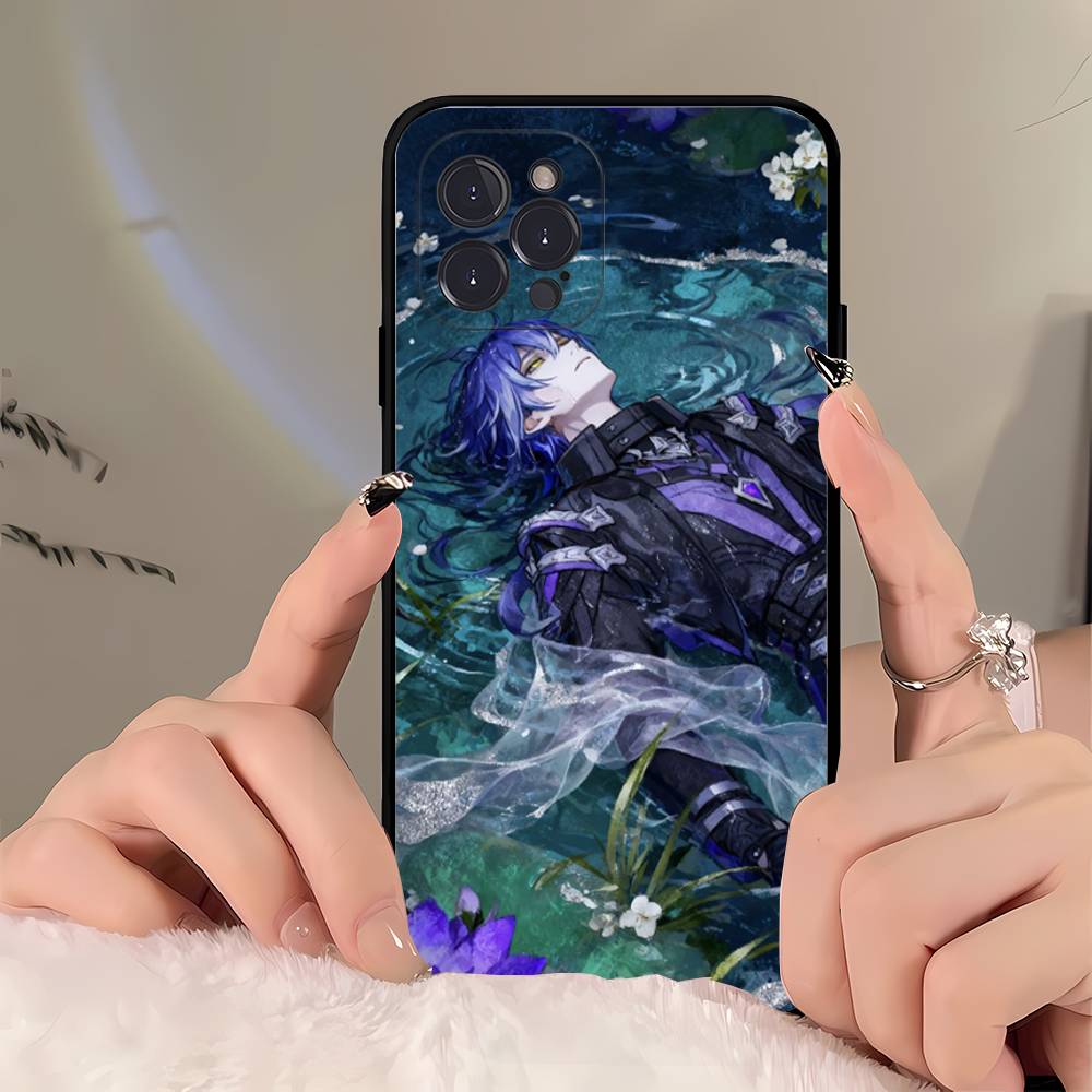 Genshin Impact Song Of The Welkin Moon Phone Case For IPhone 17 Air 16 15 14 Plus 13 12 Mini 11 Pro Max Black Cover