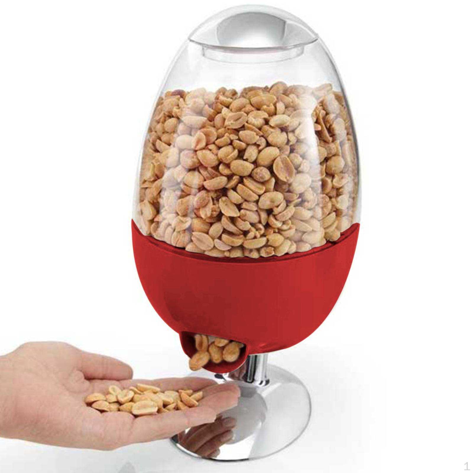 Automatic Candy Dispenser Cereal Countertop 3 Speed Control Grain Motion