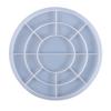 Round Tray Silicone Mould Fruit Plate UV Resin Mold Serving Board Epoxy Mold Handmade Ashtray Mold Handmade Coaster Mold