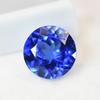 7.65 Ct Round Shape NATURAL Blue Tanzanite Loose Gemstone For Her/Him