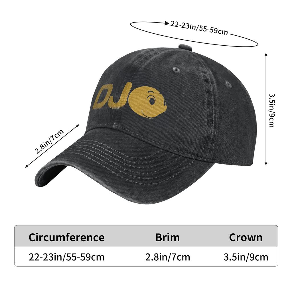 Letnia czapka z daszkiem Djo Music Baseballowa Czapka Przeciwsłoneczna Oddychająca Niestandardowe Logo Spierana Czapki Hip Hopowe Męskie Dorosłe Codzienne Outdoor Sport Snapback