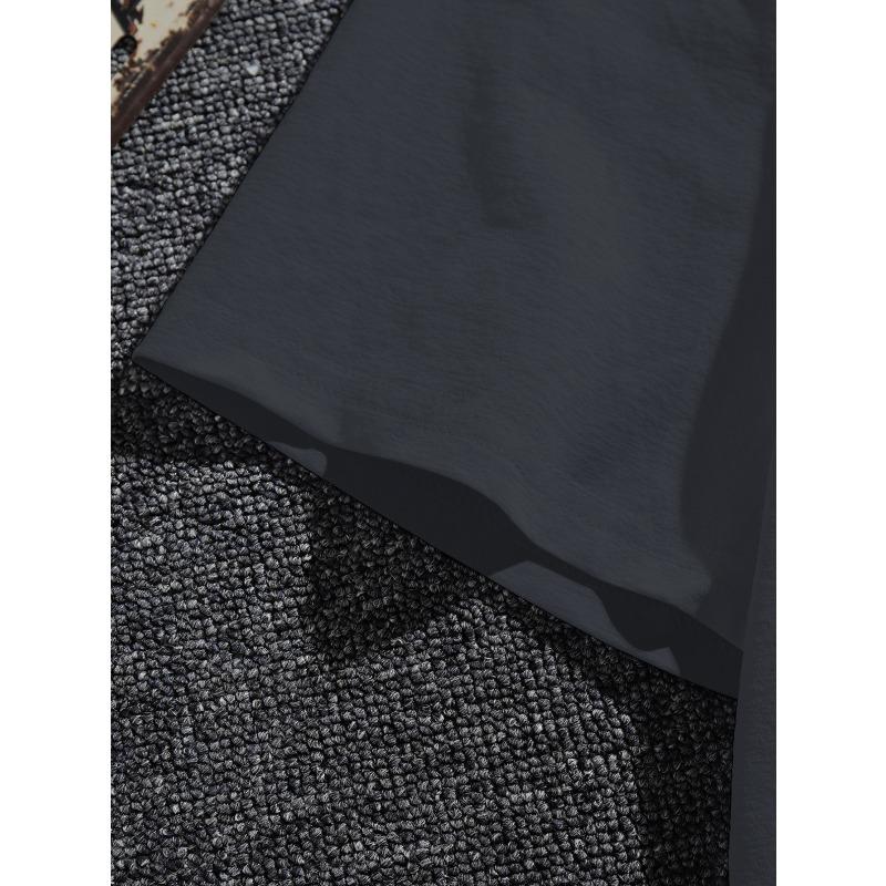 European Size Papa PAPY Men's Casual Grew Neck Short Sleeve T-Shirt for Summer, PLUS SIZE