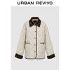 UR2026 Women's Color-Block Lapel Down Jacket
