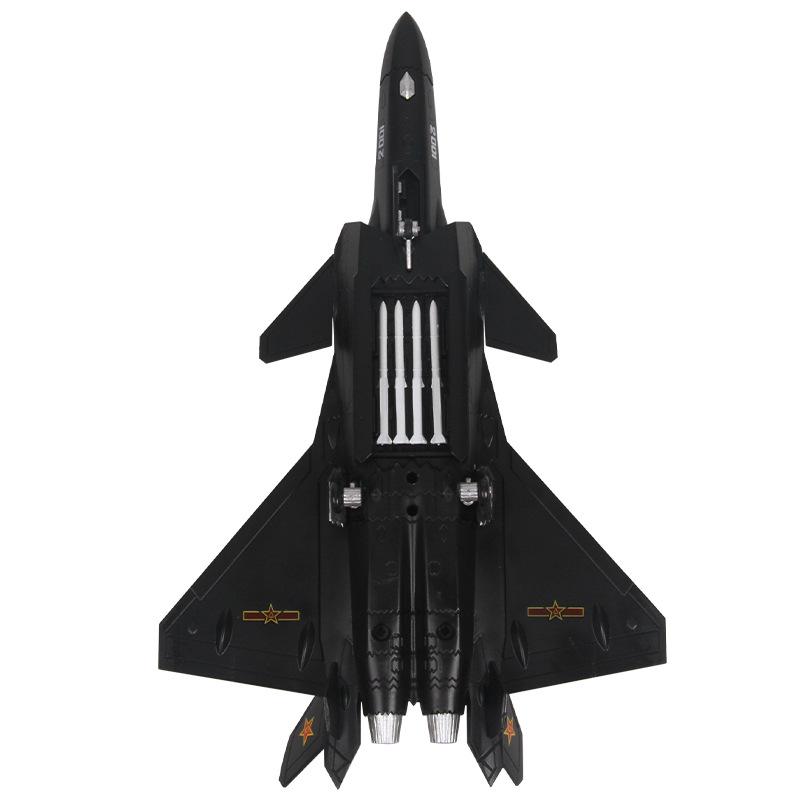 Fashion Metal 1 100 J 20 Aircraft Simulation Aviation Decoration Military Model