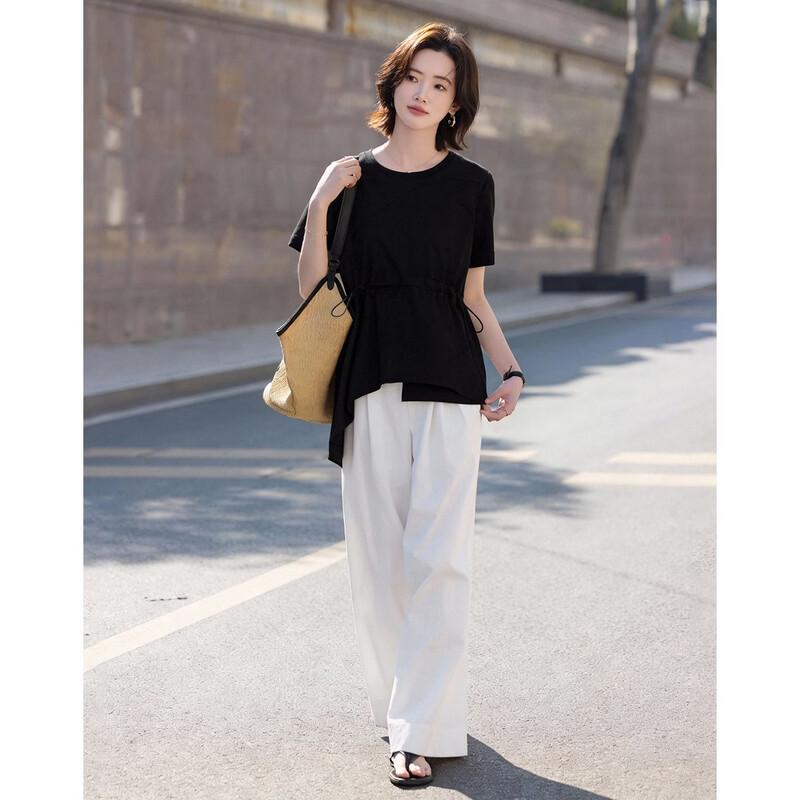 Women's Cooling Sorona Asymmetric Hem T-shirt