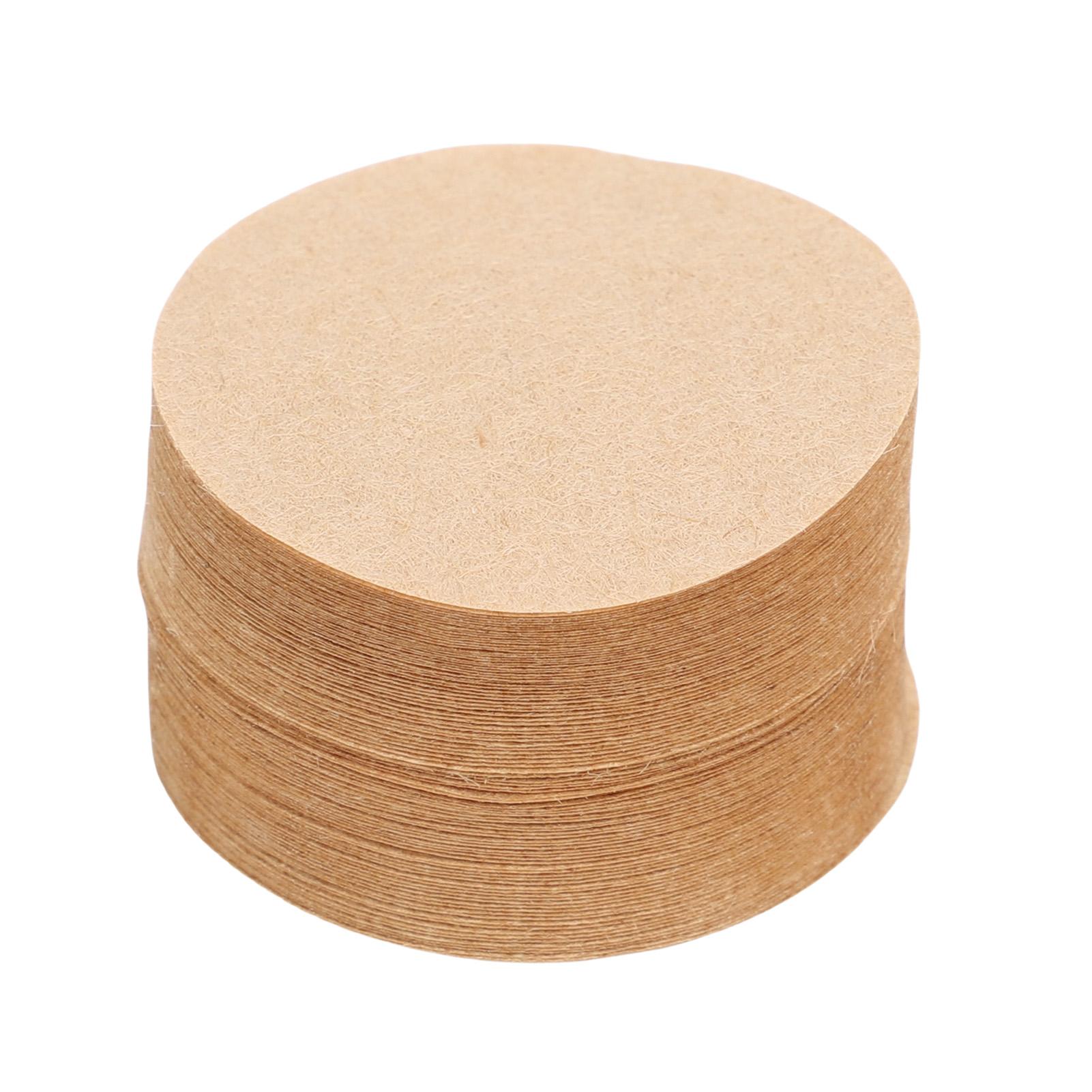 

500 Counts Paper Filters Fit for Coffee Maker 32MM Round Coffee Capsule Filter Paper