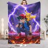 Schlafzimmer Dekoration Kawaii Pokepokes Anime Decke Schule Zuhause Dekorative Bettdecken Tagesdecke Die Sofa Überwurf Warm Winter Knie