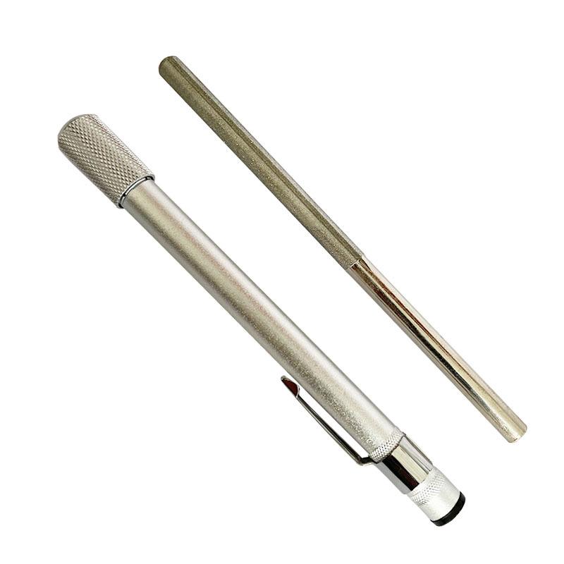 Portable Diamond Sharpening Stick: Single & Double-Head for Knives & Fish Hooks