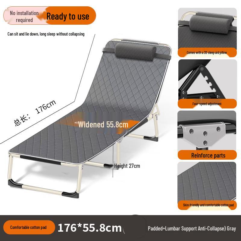 Shixun Outdoor Folding Recliner & Camping Cot