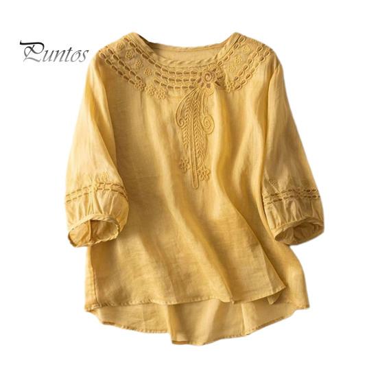 

Женские топы с круглым вырезом и коротким рукавом, свободная футболка с ажурным узором, летние тонкие пуловеры L жёлтый