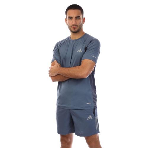 Adidas Mens Tech Short-Sleeved T-Shirt
