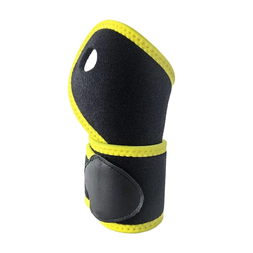 

1 шт. дышащий компрессионный спортивный напульсник на большой палец фитнес тяжелая атлетика баскетбол бадминтон жёлтый