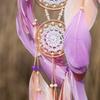 10 Pcs Flowers Rings Gold Dream Catcher Hoop Mixes Dreamcatcher Metal Hoops for Crafts