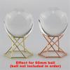 Magic Sphere Photography Lensball Collection Crystal Ball Holder Sphere Stone Base Display Stand