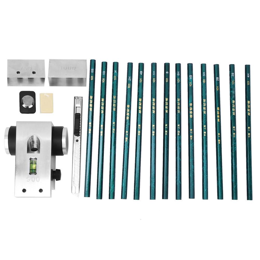 

HT6510P Портативный твердомер карандаша Тестер царапин лакокрасочных покрытий пленок с грузом