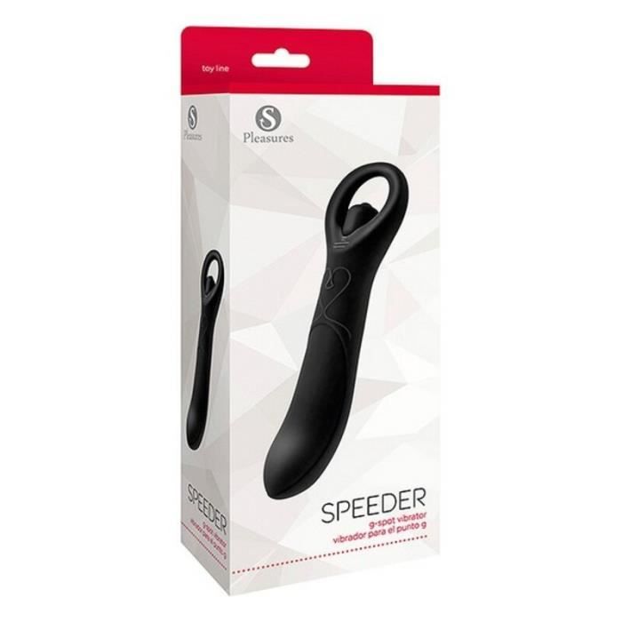 Vibrator - S Pleasures Speeder - Black - Vibrating - 2-year Warranty
