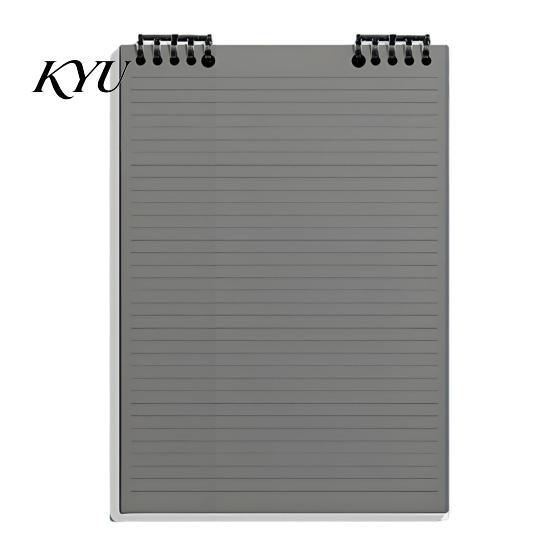 Student Study Supplies Top Bound Spiral Notebook, Premium Anti-bleed Paper Diary Book, White Notepad Portable A5 for Office School And Planning