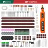TUNGFULL Electric Engraving Pen 2000mAh 5 Speed Control Mini Cordless Rotary Tool with LED for DIY Woodworking Metal Polishing