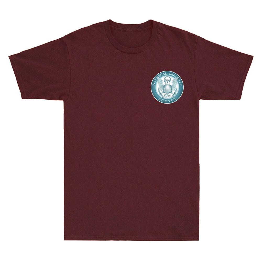 National Security Agency Nsa Spy Data Eagle Sigint Pocket Novelty Unisexs Tshirt