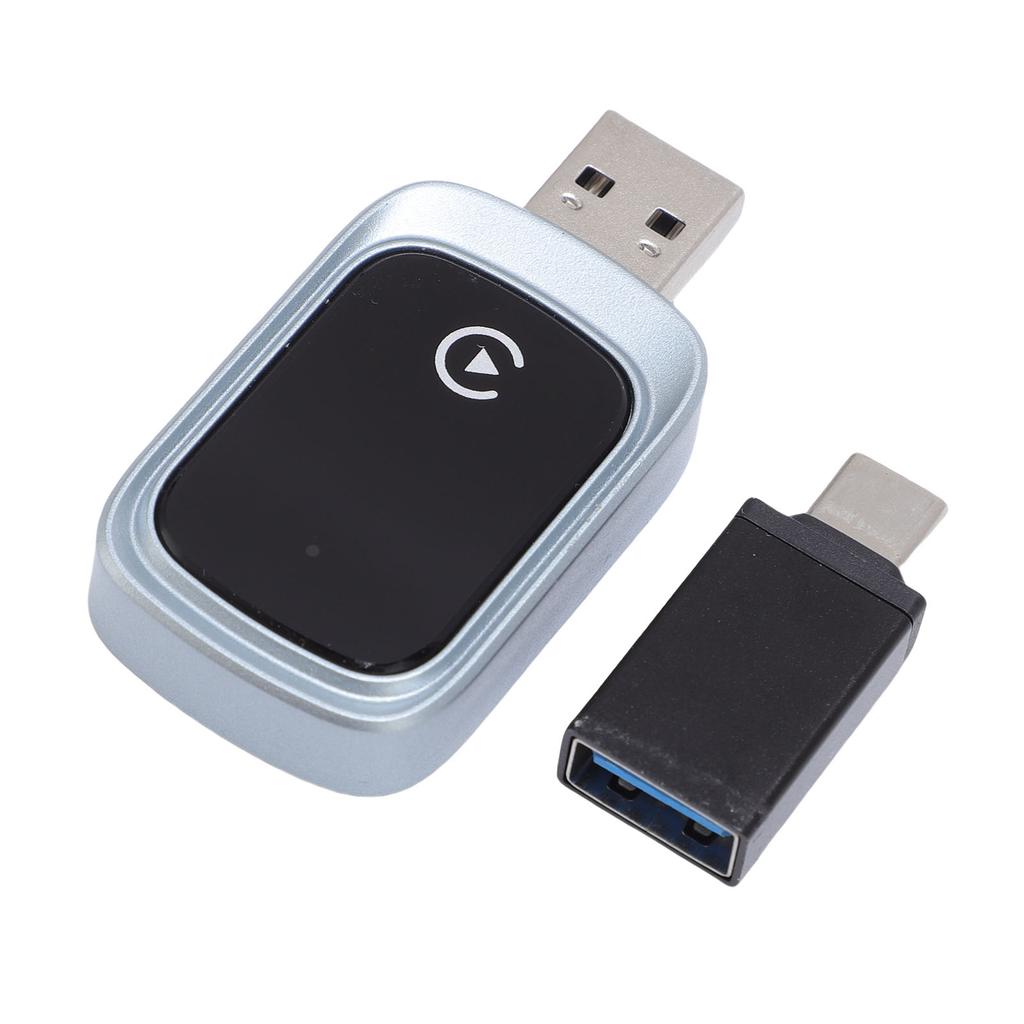 Kabelgebunden zu Drahtlos für CarPlay Adapter 5,8 GHz WiFi Bluetooth 5.0 Drahtloser Dongle für iOS-Telefone