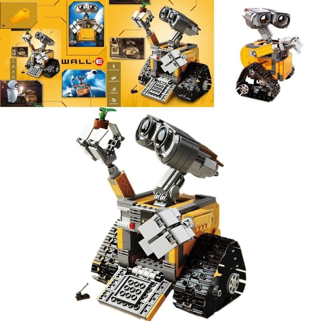 Robot Wall·e Blocchi da Costruzione Educativi Fai da Te Regalo per Bambini 687pz