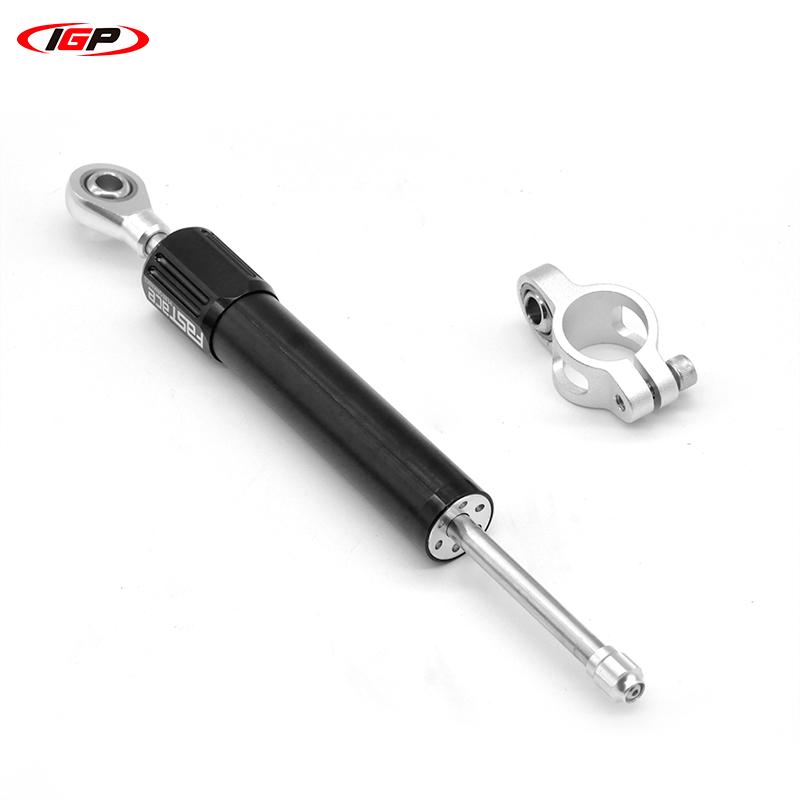 Universal Motorcycle Accessories Safety Control Adjustable Steering Damper Stabilizer IGPSD-006 чёрный