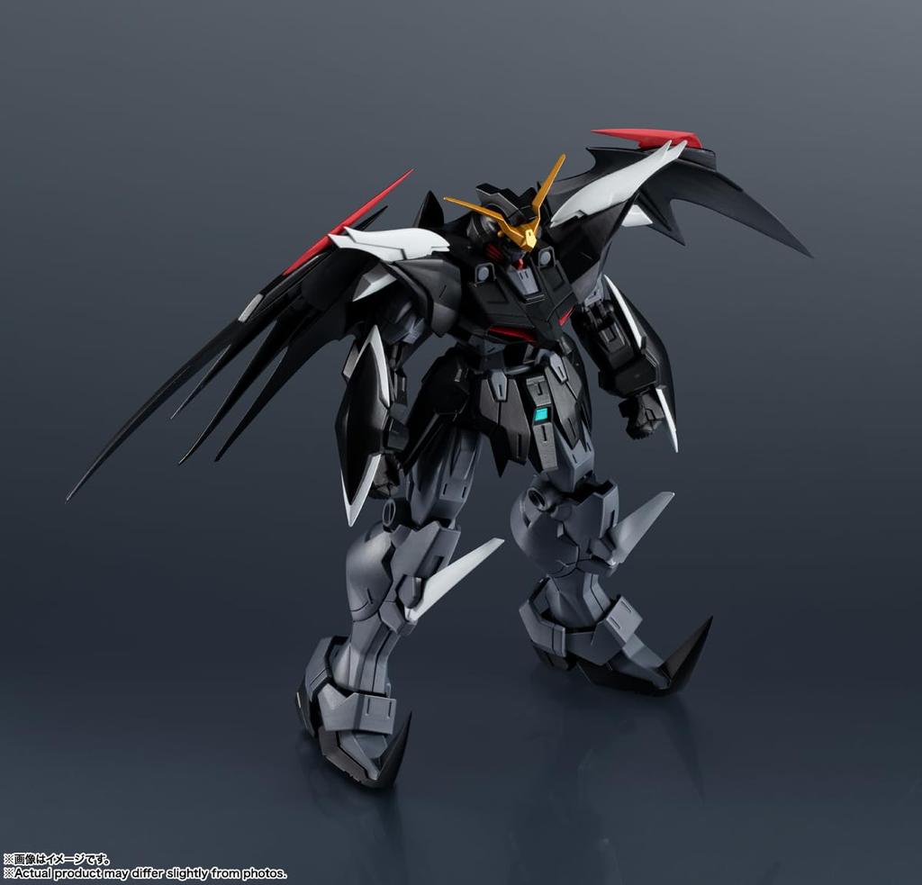 TAMASHII NATIONS GUNDAM UNIVERSE Mobile Suit Gundam W Endless Waltz Gundam Deathcythe Hell GUNDAM DEATHSCYTHE HELL 150mm figurină mobilă pictată