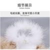 Pet Costume Dogs Halloween Christmas White Angel Outfit Festive Dress Up S M L