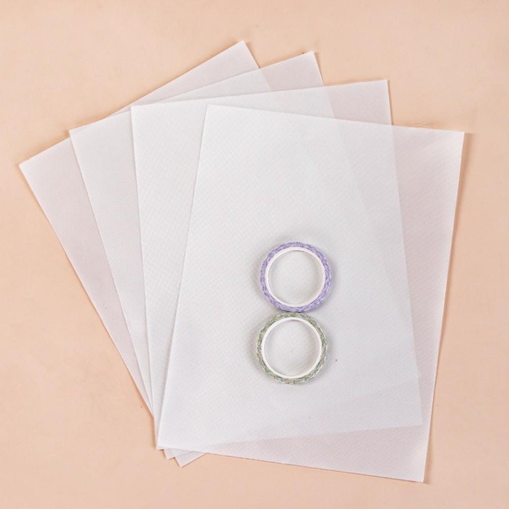 Handmade Perler Beads Baking Cloth Transparent DIY Perler Beadsheat-resistant Paper Toy Accessories Heat Press Paper