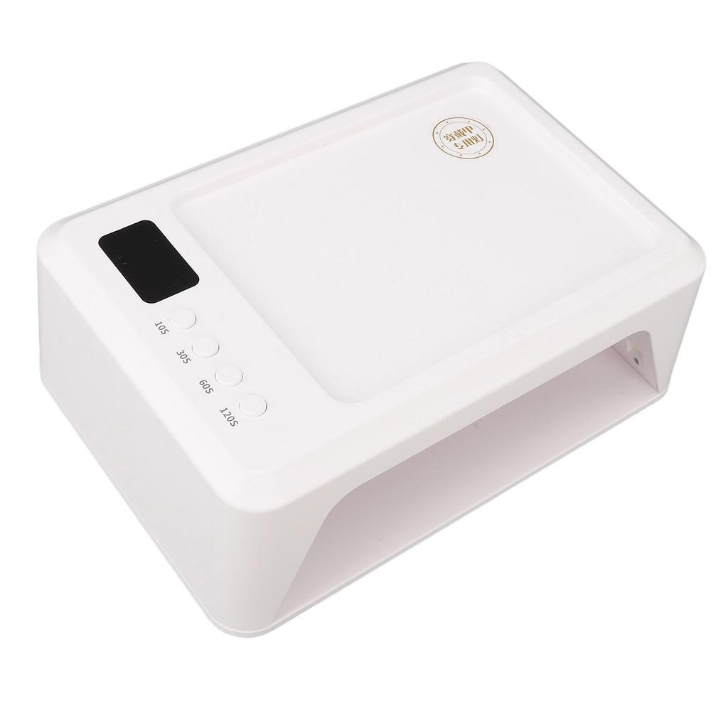 LED UV Gel Nail Lamp 72W 4 Timer Quick Dry Nail Dryer with 60pcs Lamp Chips